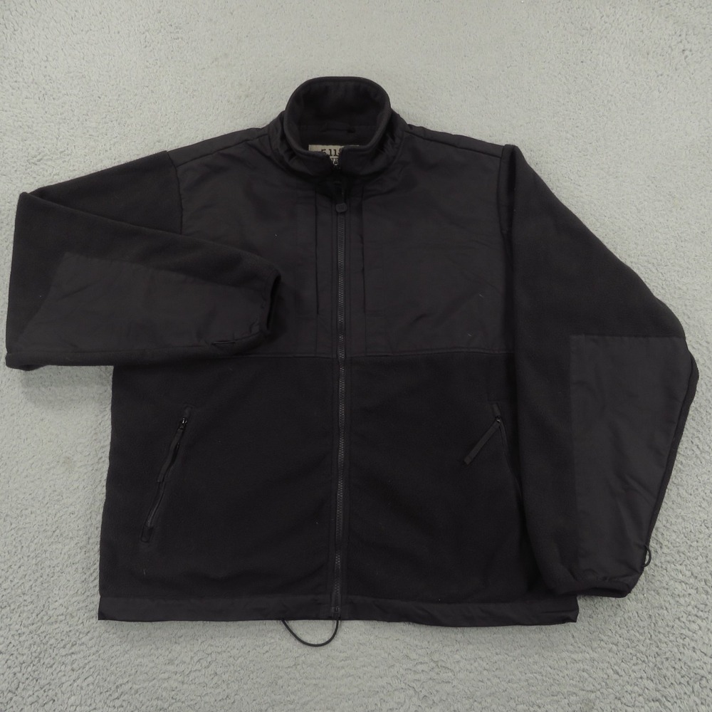 5.11 Tactical Denali Jacket Mens Large Black Fleece Softshell EDC Security 48063